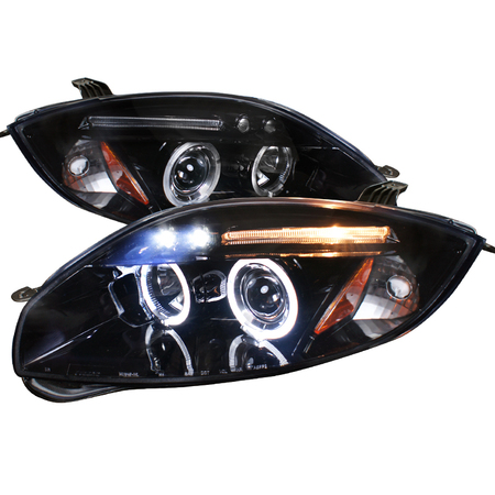 Spec-D Tuning 06-11 Mitsubishi Eclipse Halo Projector Headlights 2LHP-ELP06G-TM